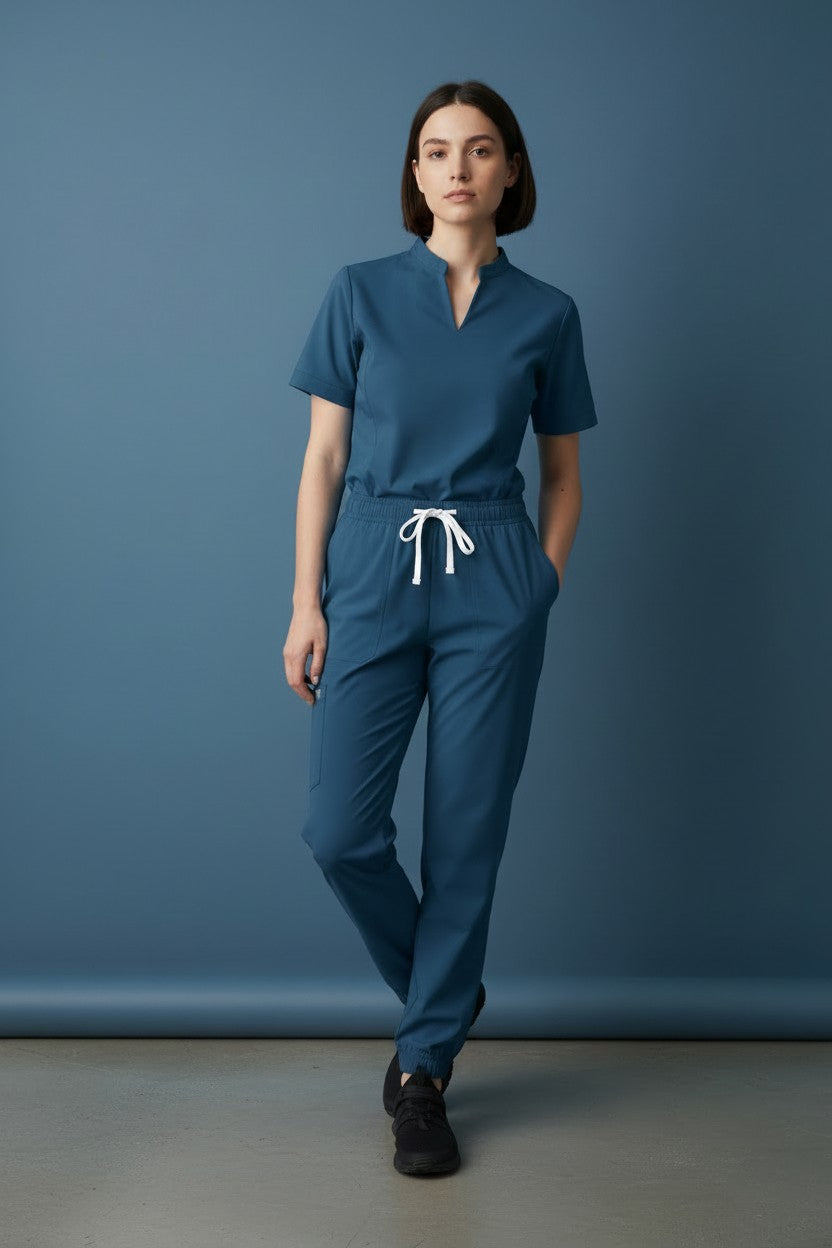 Conjunto de Uniforme Quirúrgico para Mujer Petroleo XS