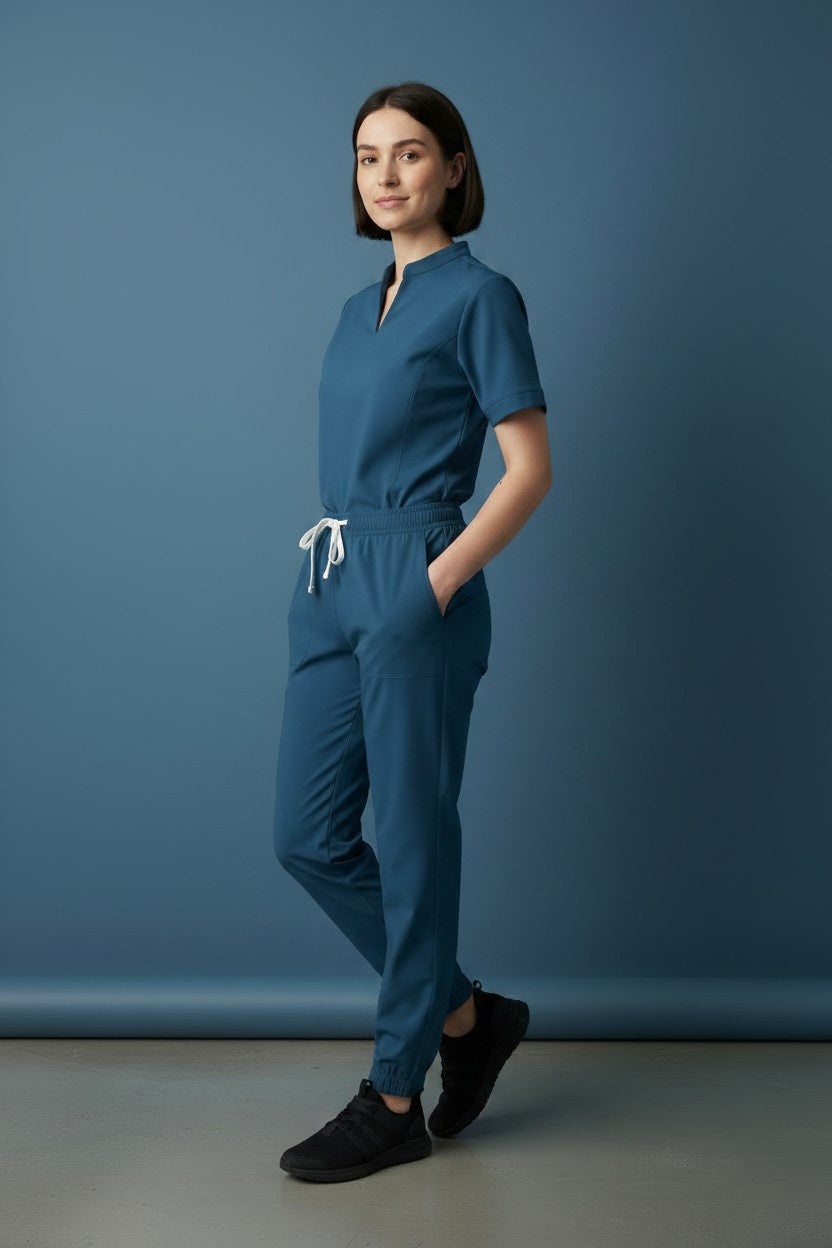 Conjunto de Uniforme Quirúrgico para Mujer Petroleo XS
