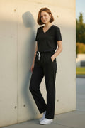 Conjunto de Uniforme Quirúrgico para Mujer Negro Chico
